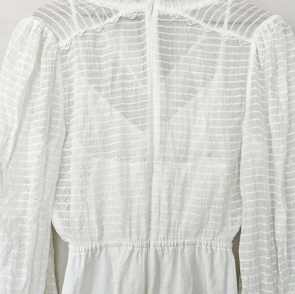 NWT Keepsake the lable New Look white mini dress size 4 - Picture 13 of 15